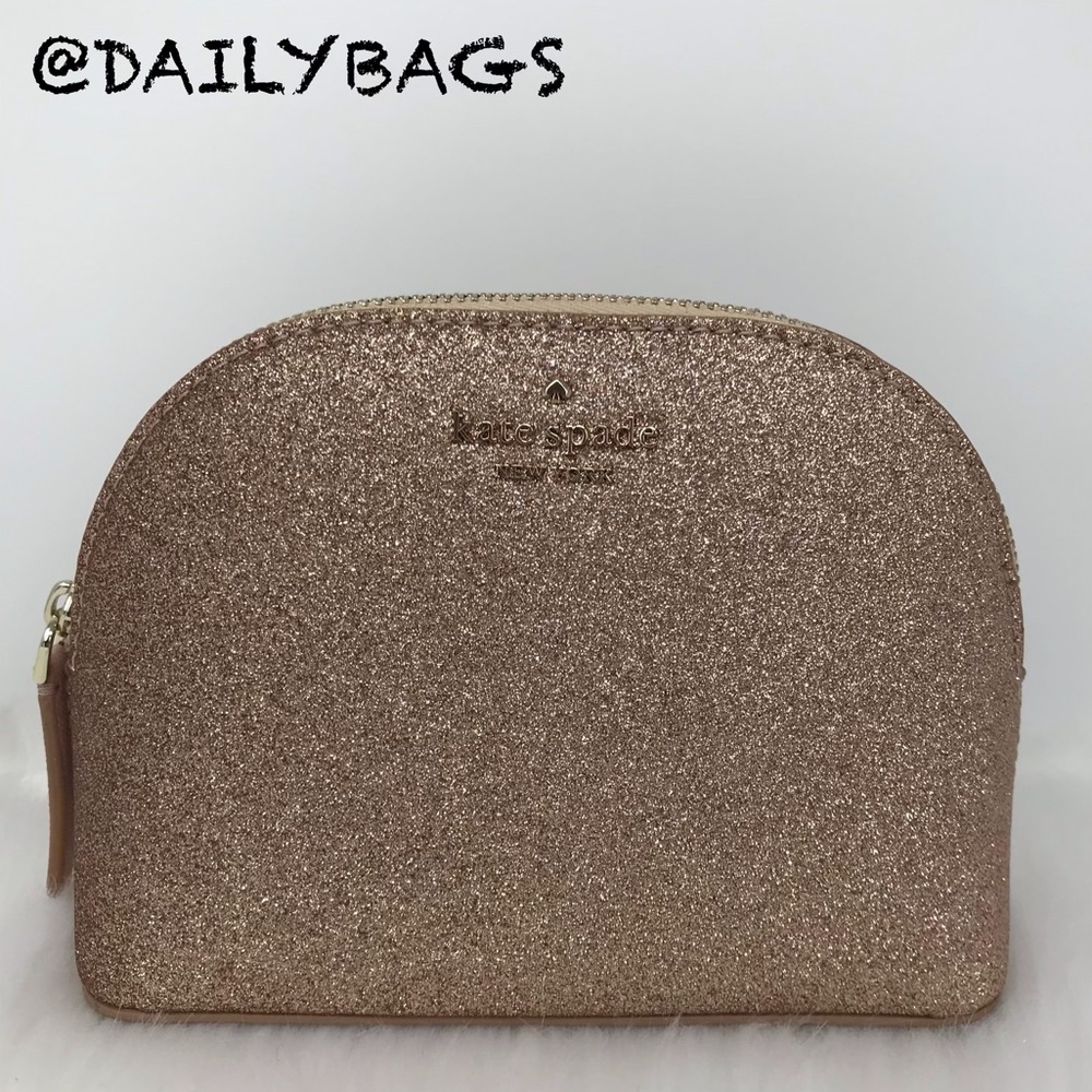 SMALL DOME COSMETIC KATE SPADE JOELEY ROSE GOLD